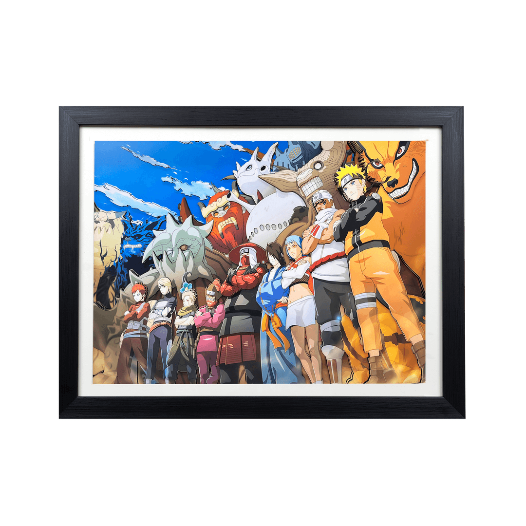 3D デコレーション絵 【NARUTO -ナルト-】