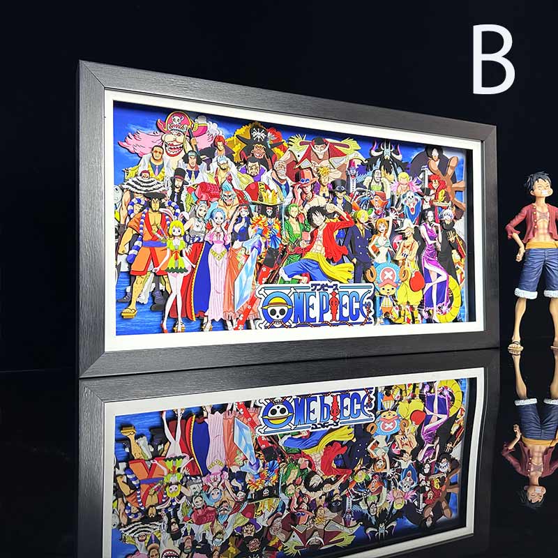 3D デコレーション絵 【ワンピース】