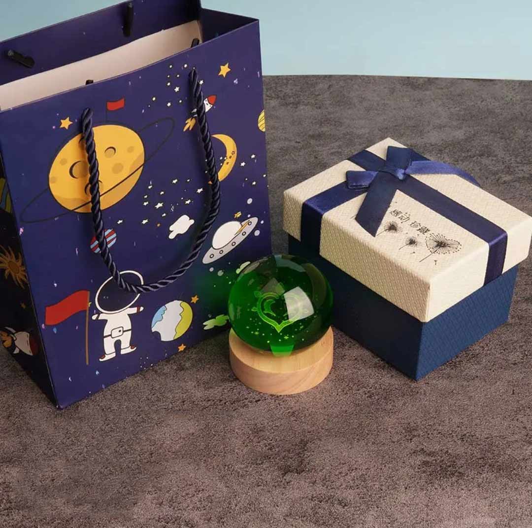 原神 神の目 水晶球 ナイトライト 6CM