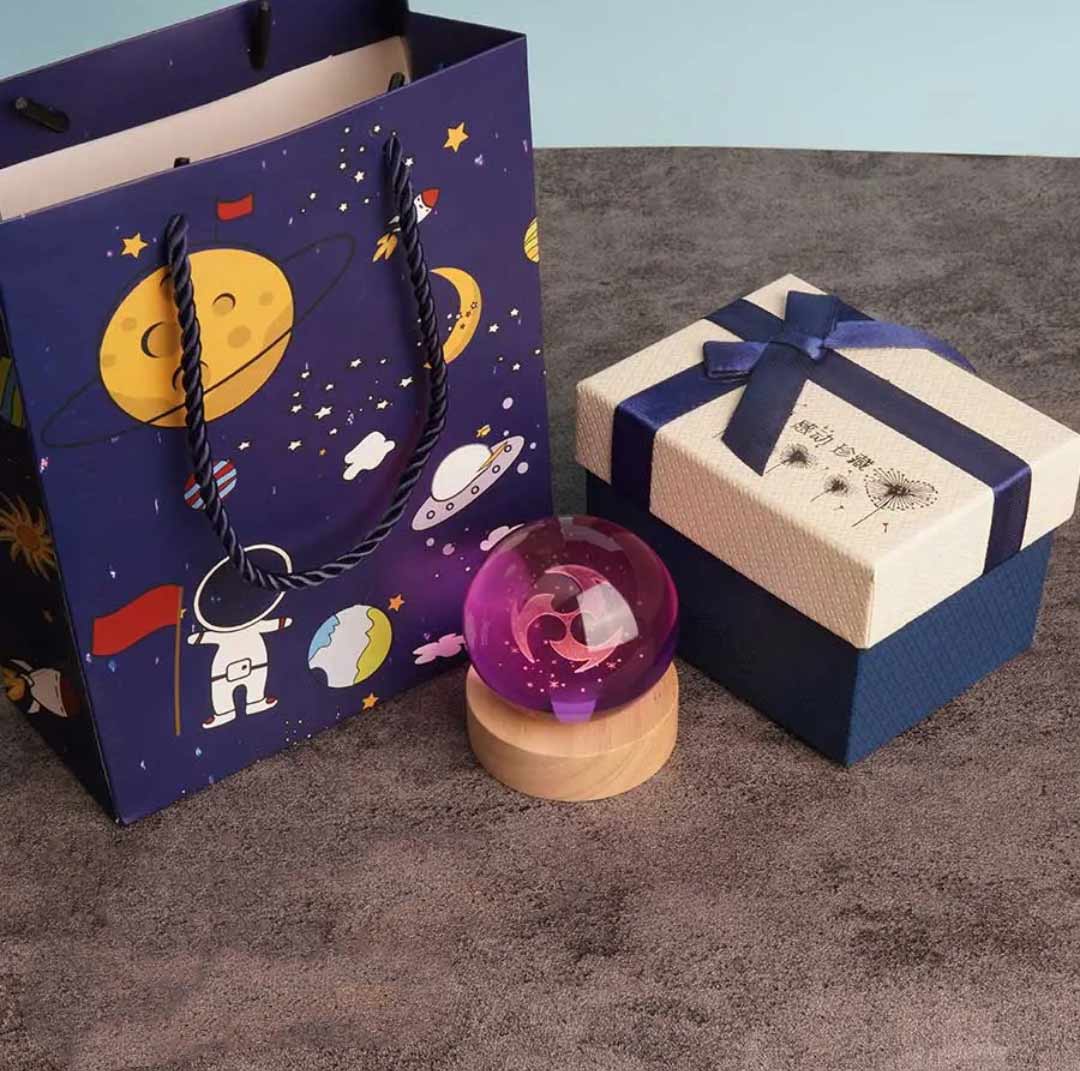 原神 神の目 水晶球 ナイトライト 6CM