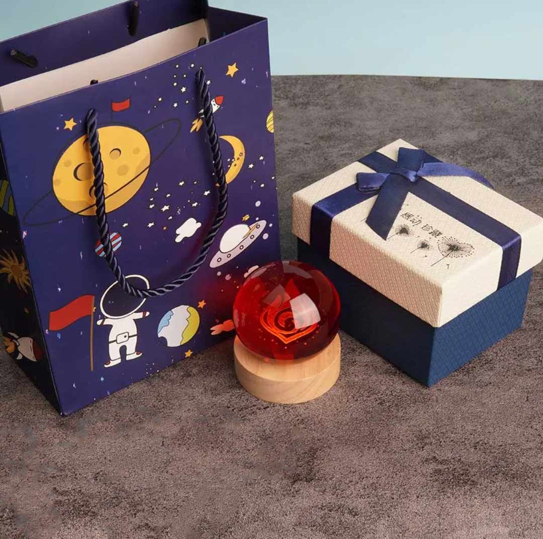 原神 神の目 水晶球 ナイトライト 6CM