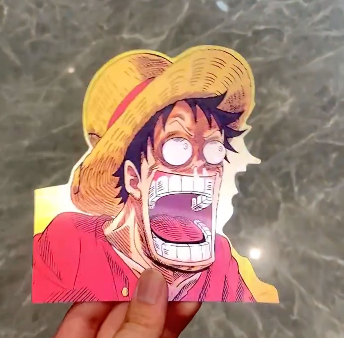 3Dグラデーションステッカー【ワンピース】