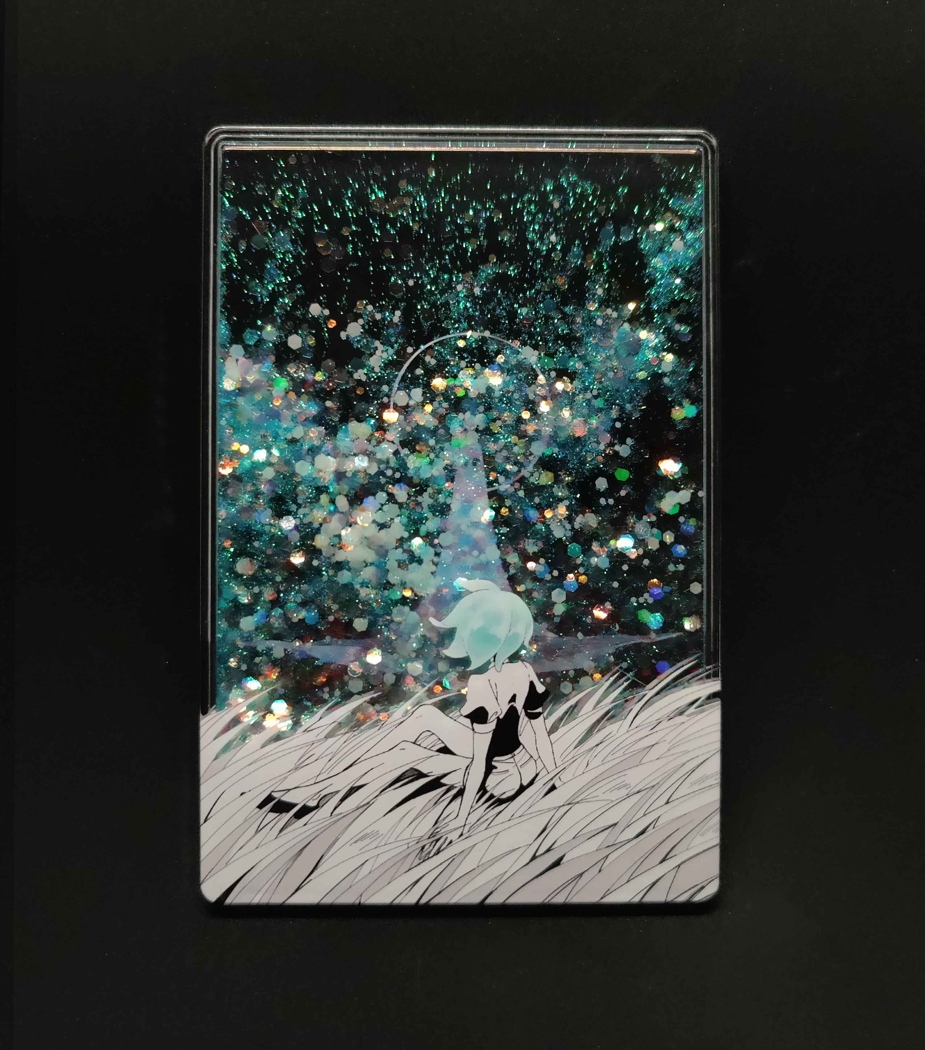 宝石の国 3D 流砂画