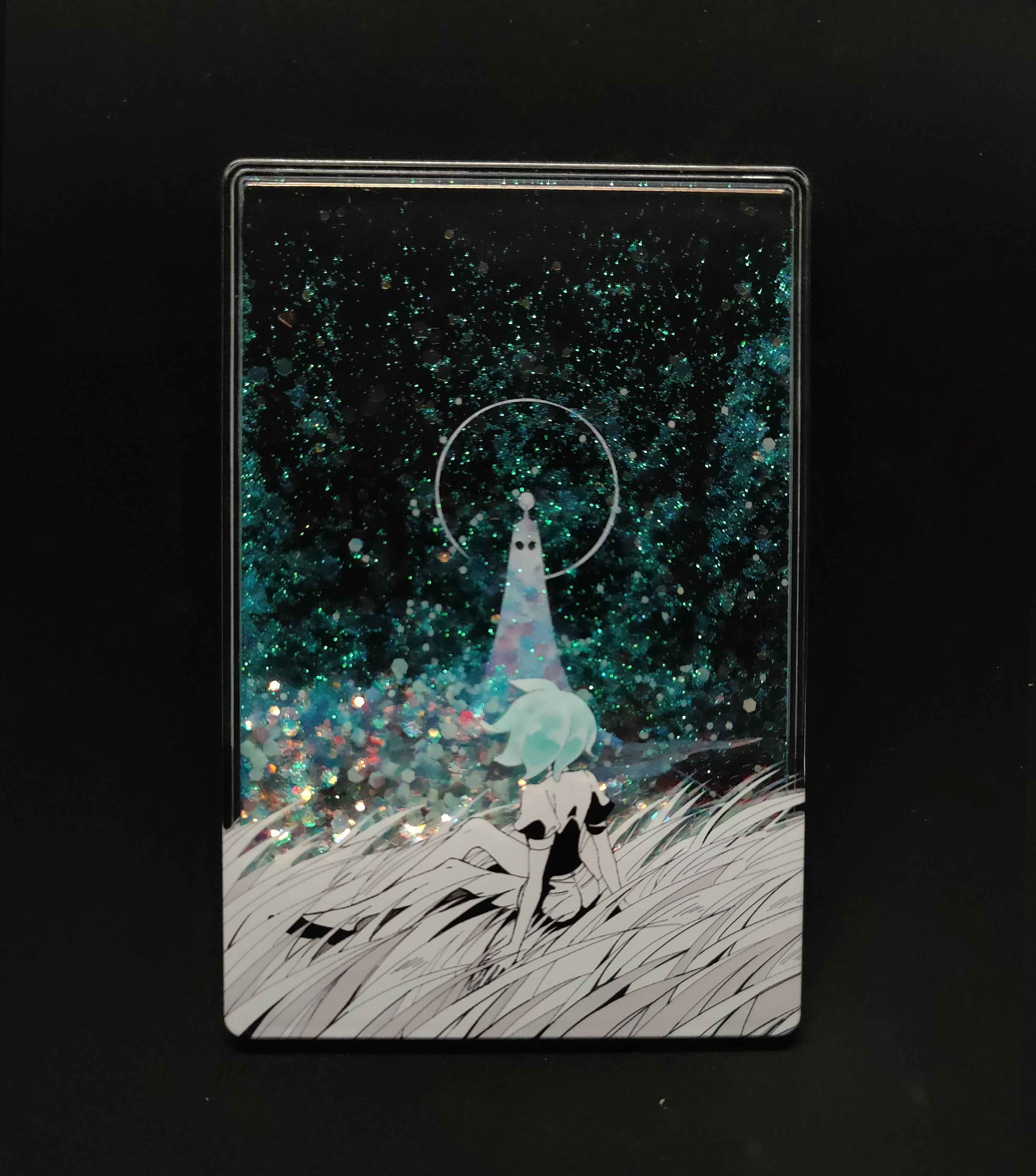 宝石の国 3D 流砂画