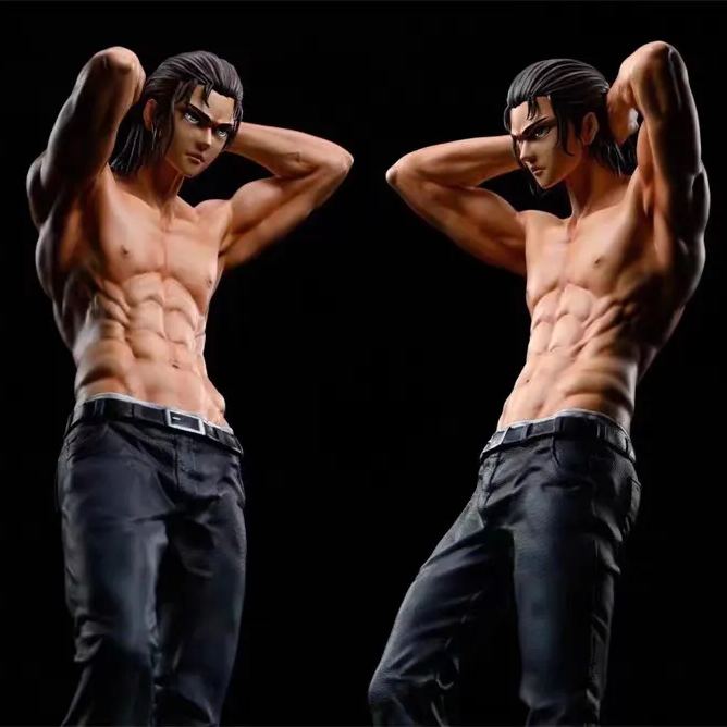 進撃の巨人のエレンのガレージキット