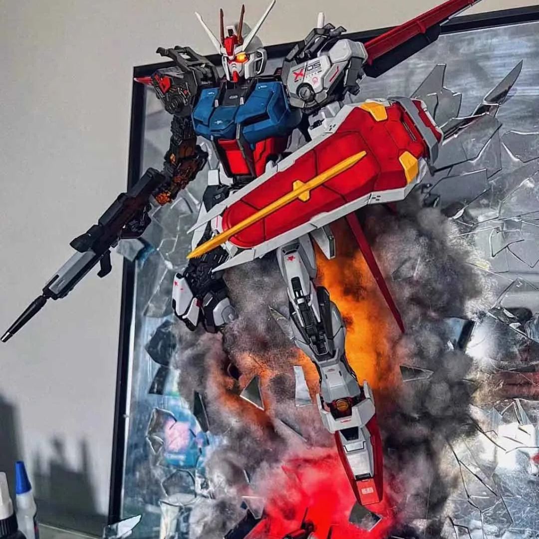 Broken Mirror Gundam Model Decoration 【ガンダム】