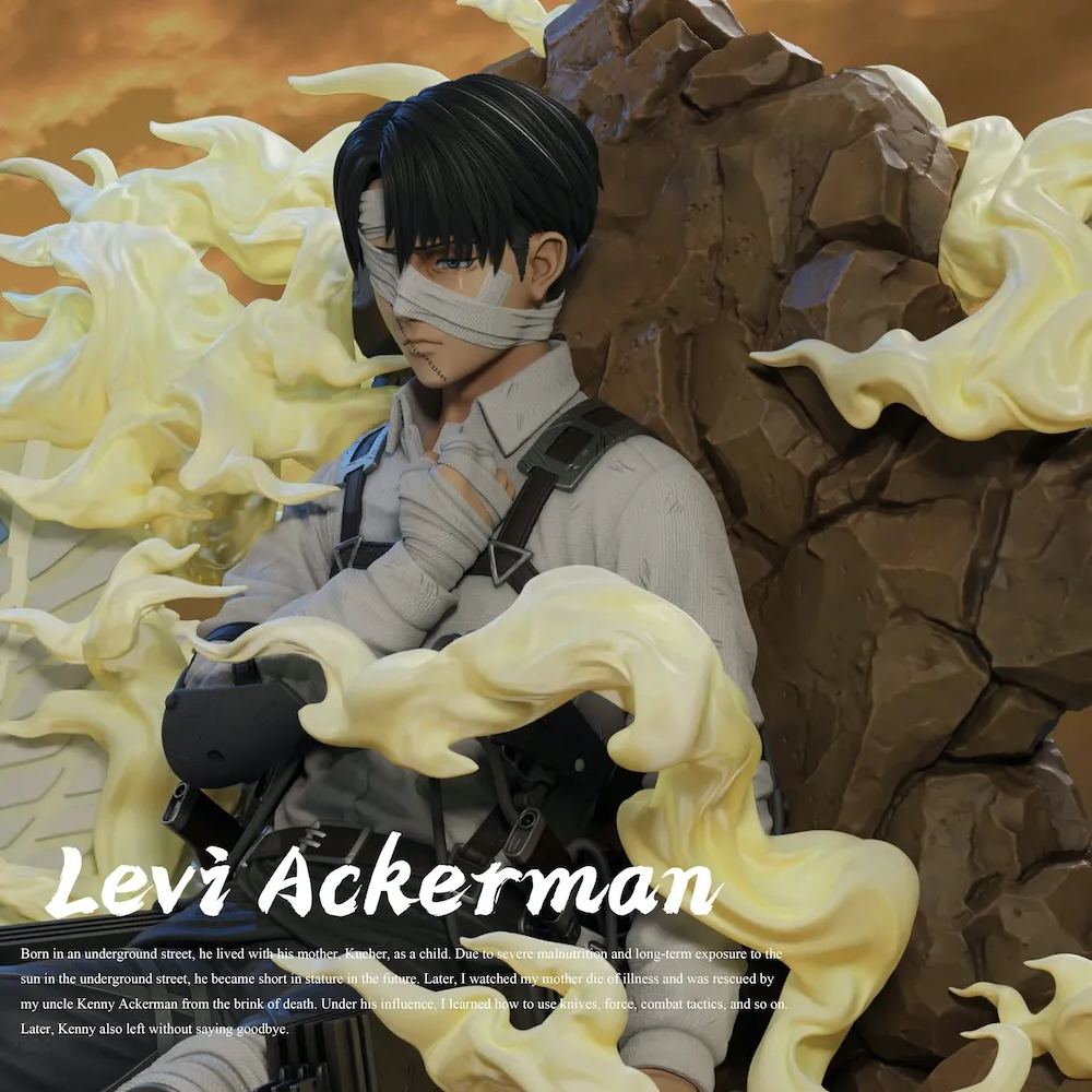 リヴァイ・アッカーマンのガレージキット【進撃の巨人】