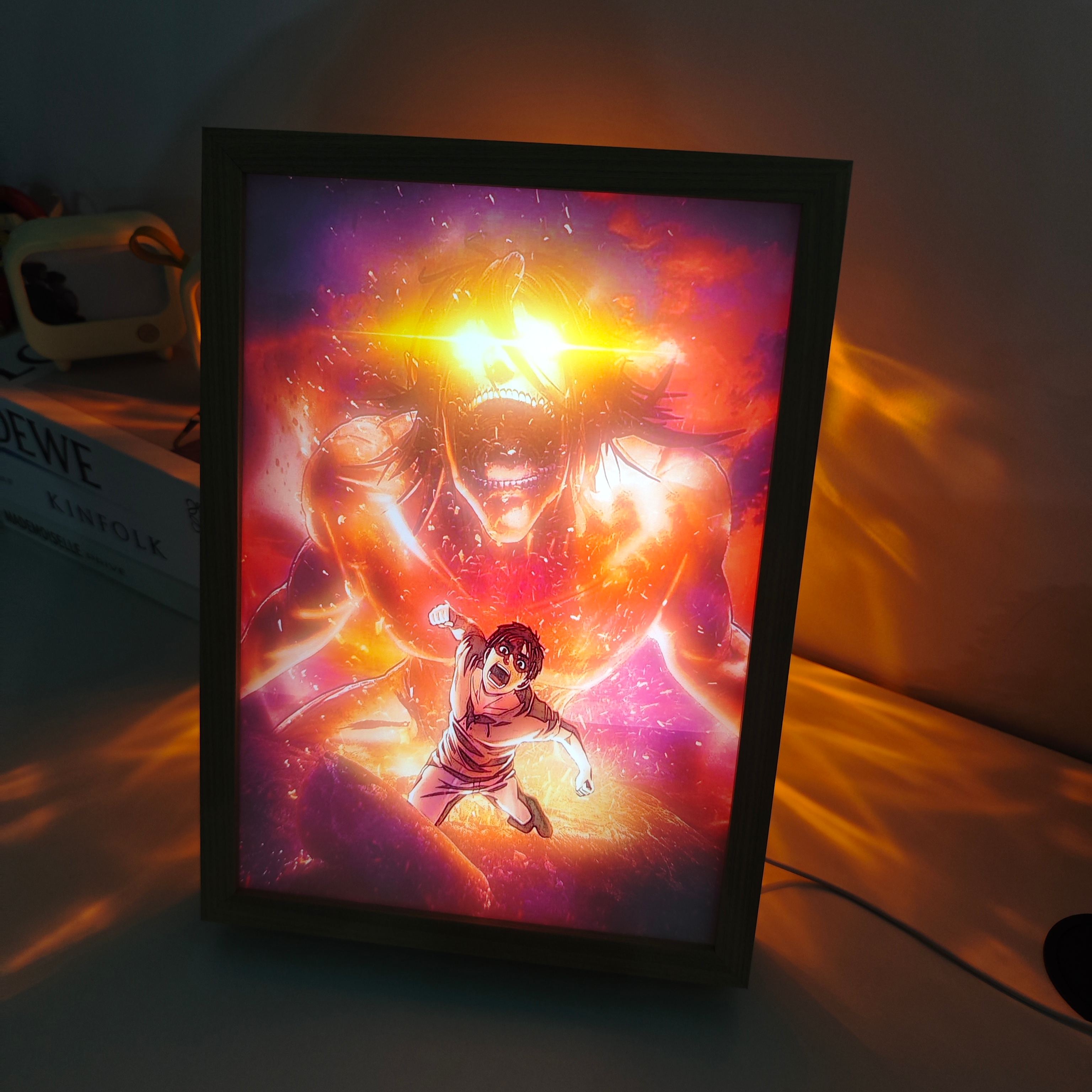 夕暮れの光と影の絵【進撃の巨人-エレン】9種類