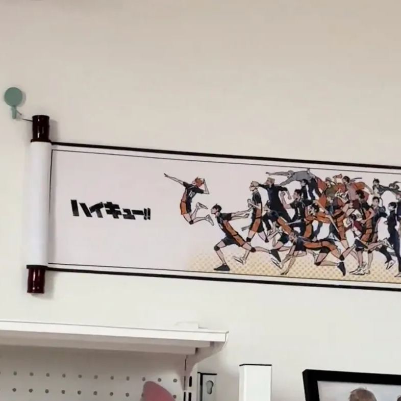 シルクスクロールアート 【ハイキュー!!】