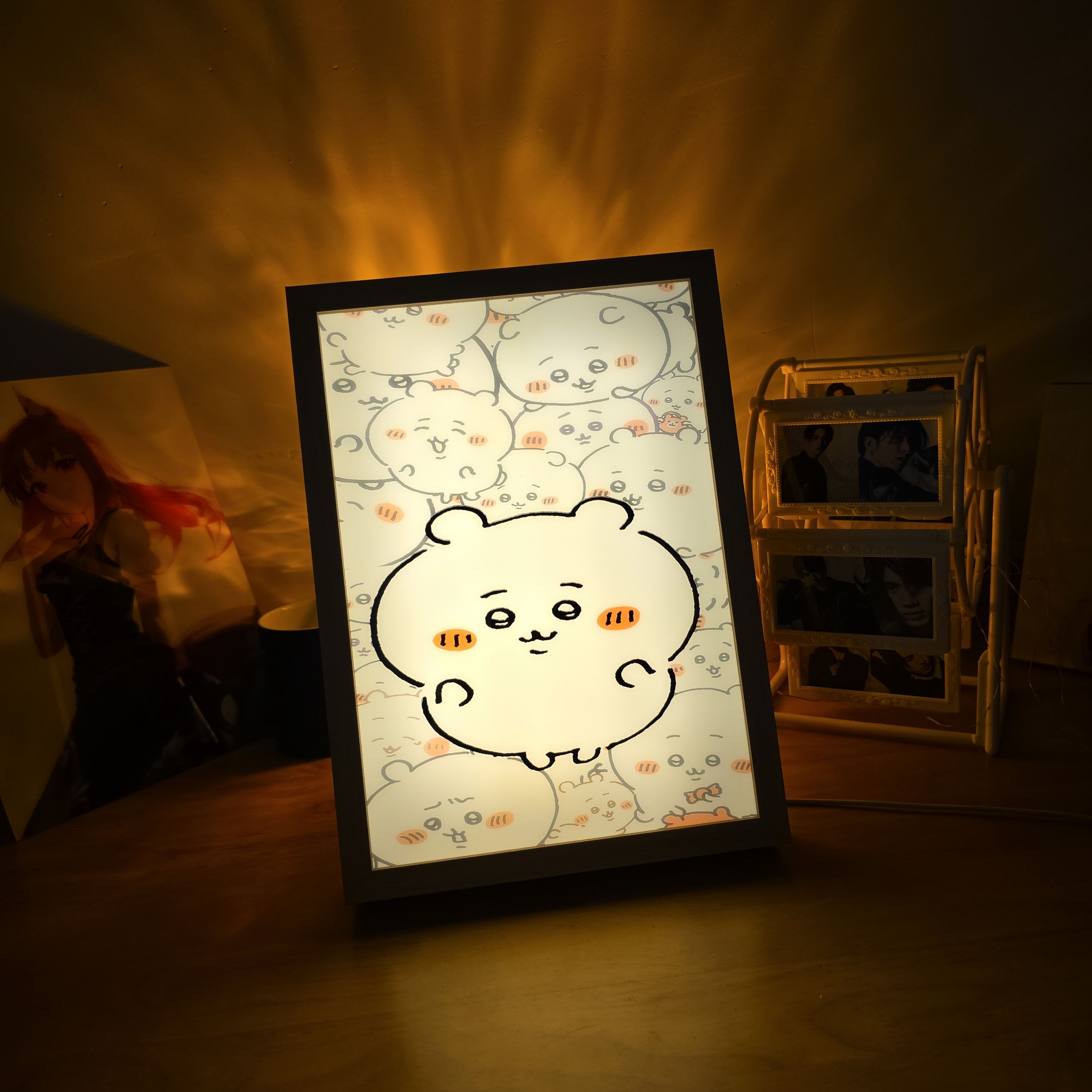 夕暮れの光と影の絵【ちいかわ chiikawa】4種類