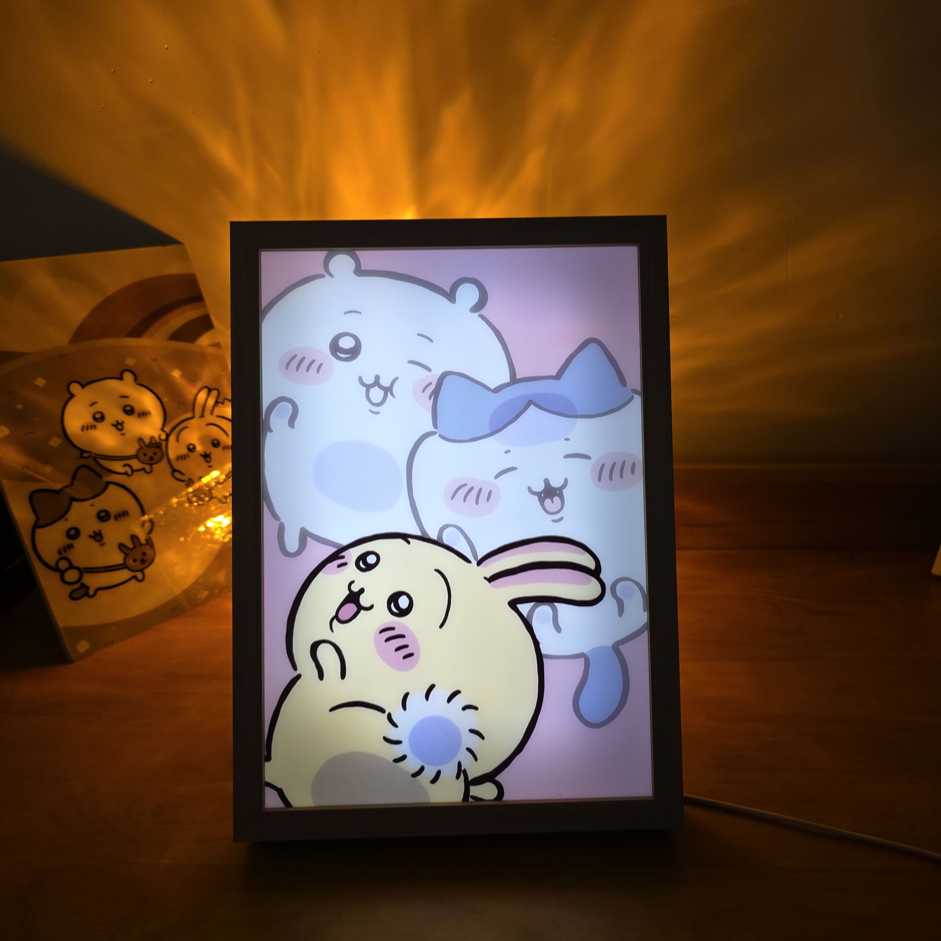 夕暮れの光と影の絵【ちいかわ chiikawa】4種類