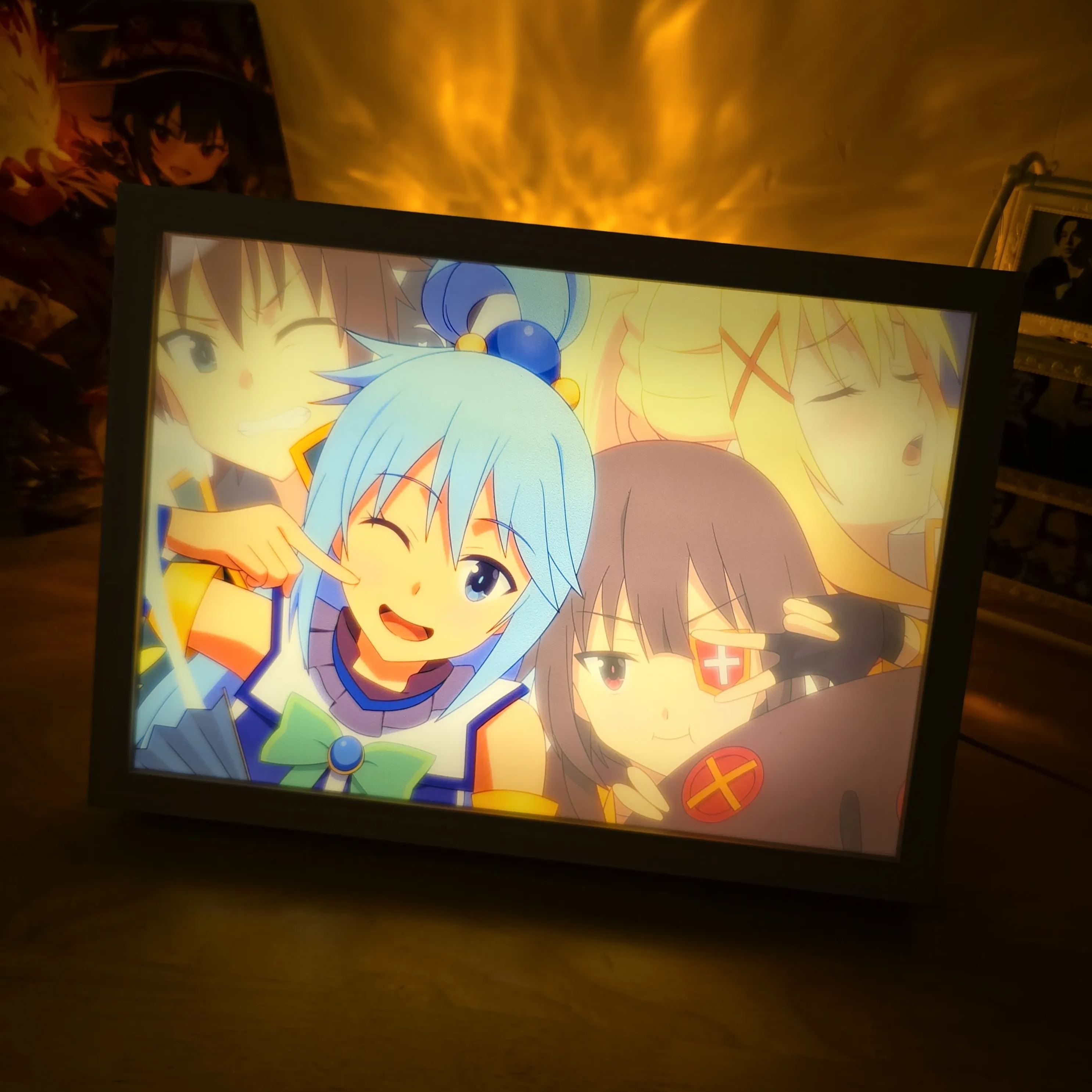 夕暮れの光と影の絵【この素晴らしい世界に祝福を】5種類