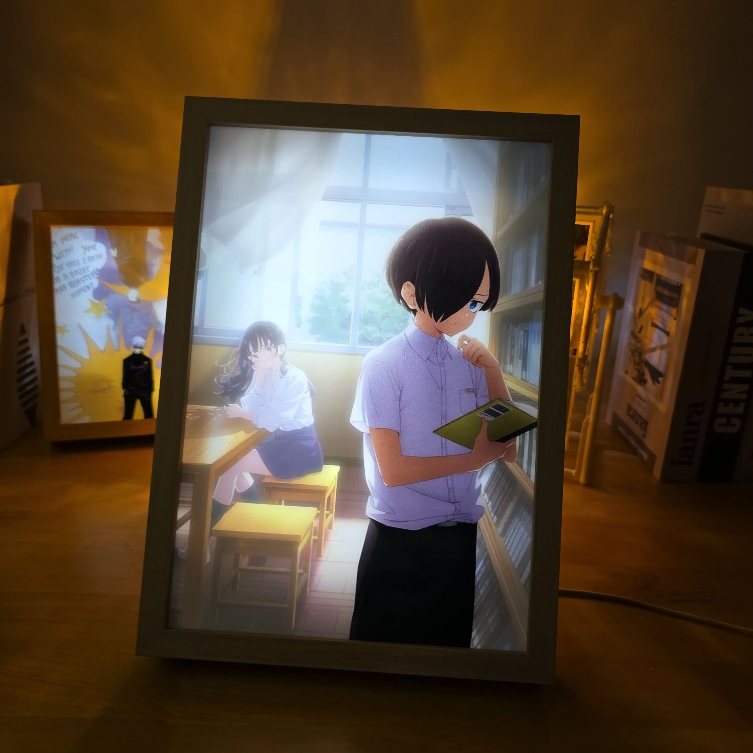 夕暮れの光と影の絵【僕の心のヤバイやつ】5種類