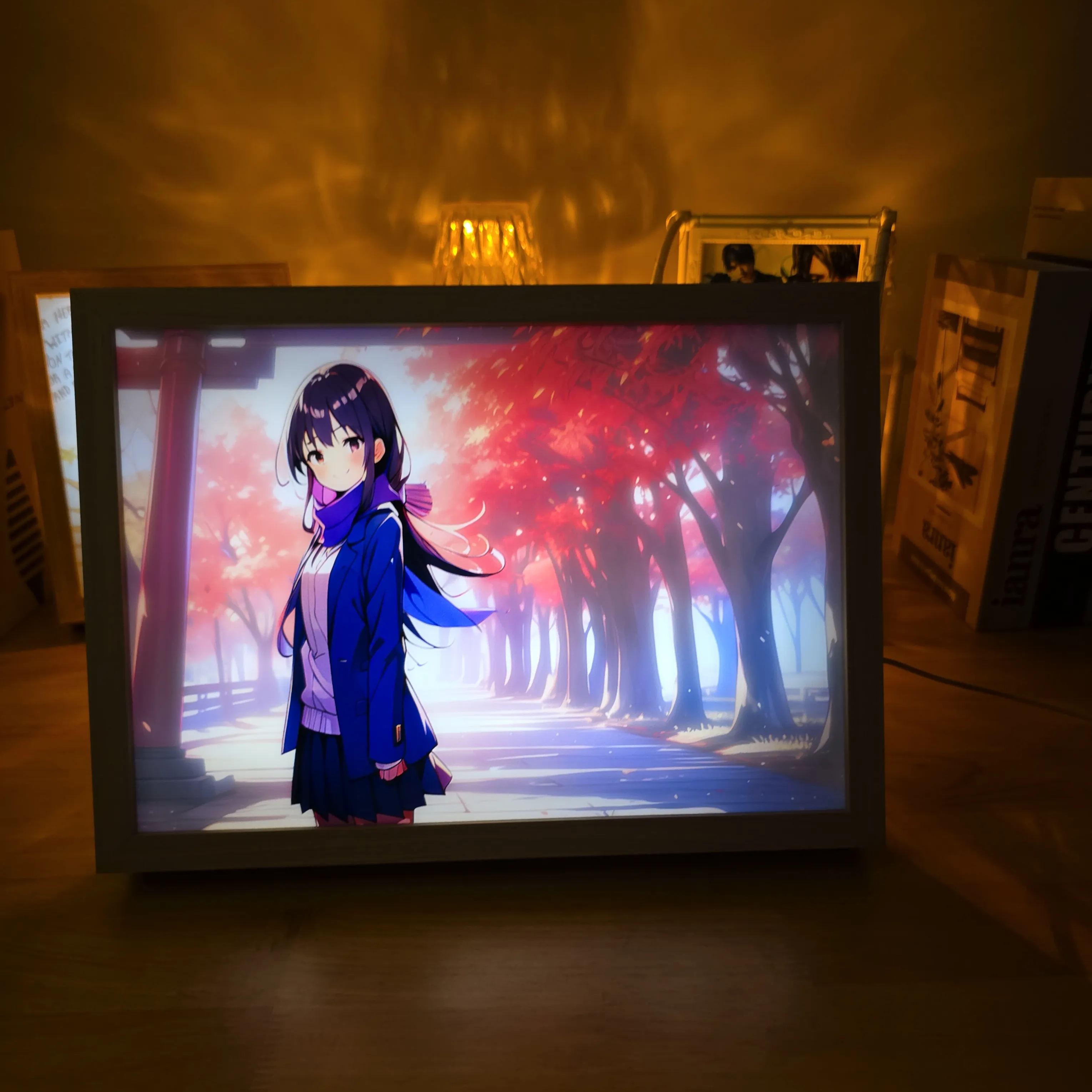 夕暮れの光と影の絵【僕の心のヤバイやつ】5種類