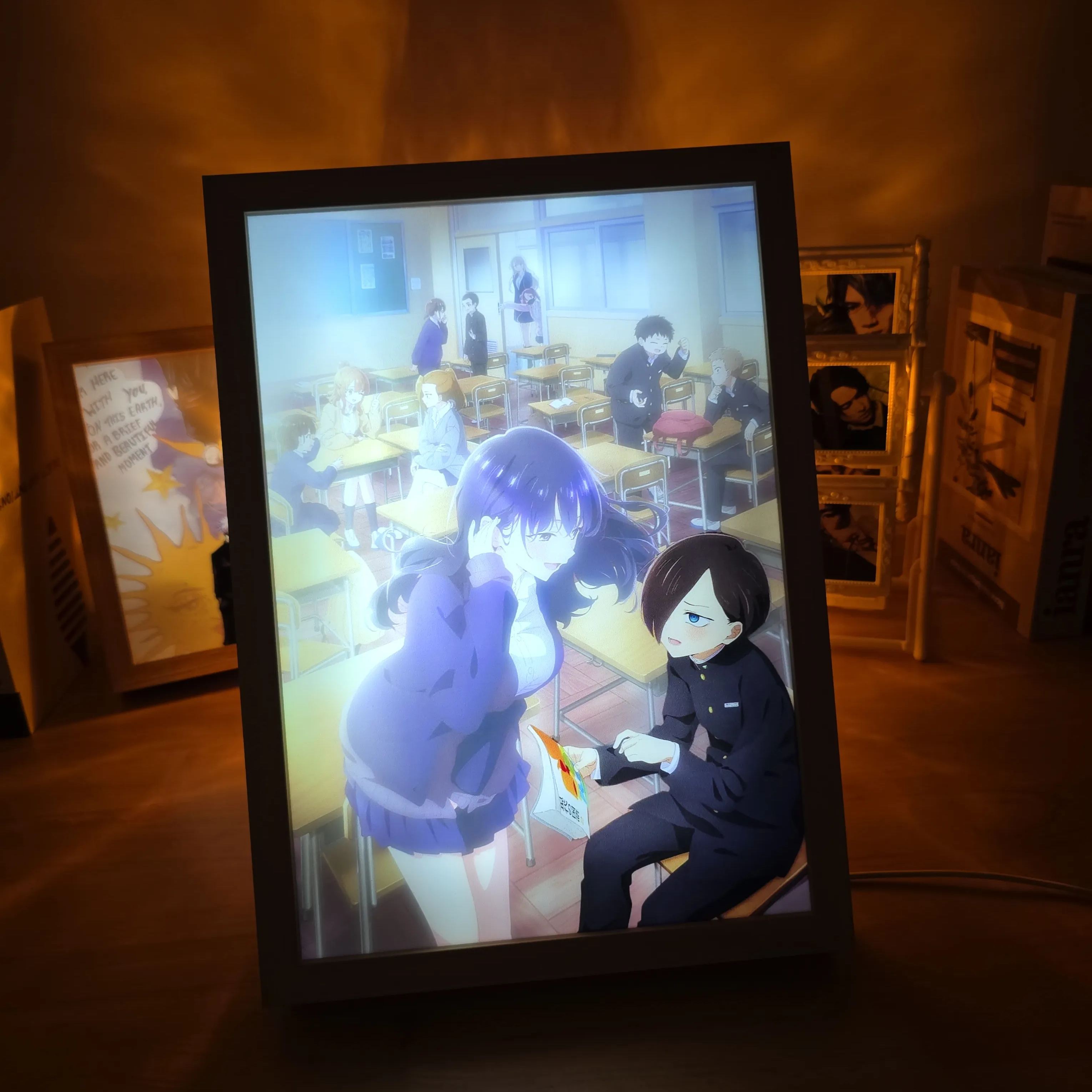 夕暮れの光と影の絵【僕の心のヤバイやつ】5種類