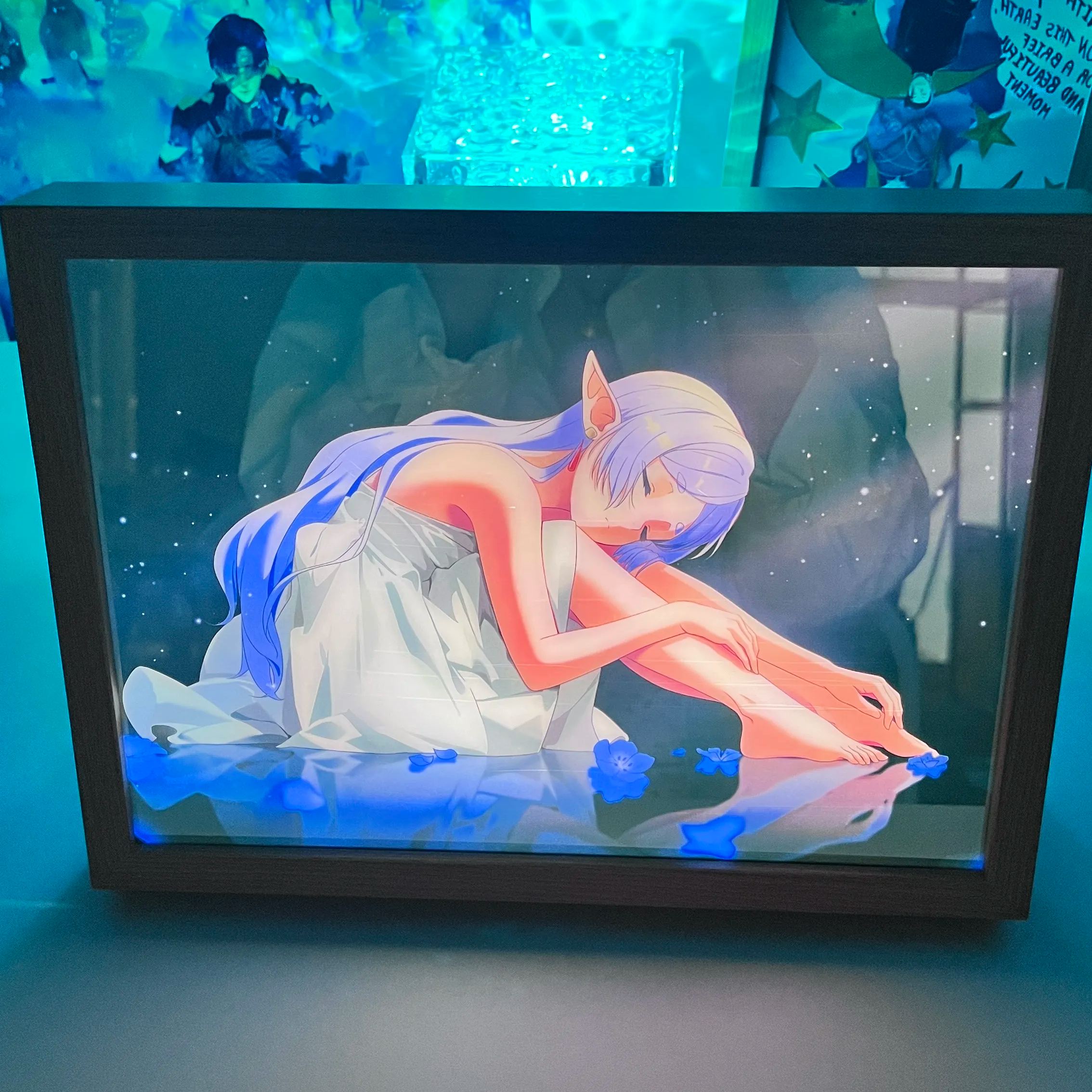 夕暮れの光と影の鏡【葬送のフリーレン】