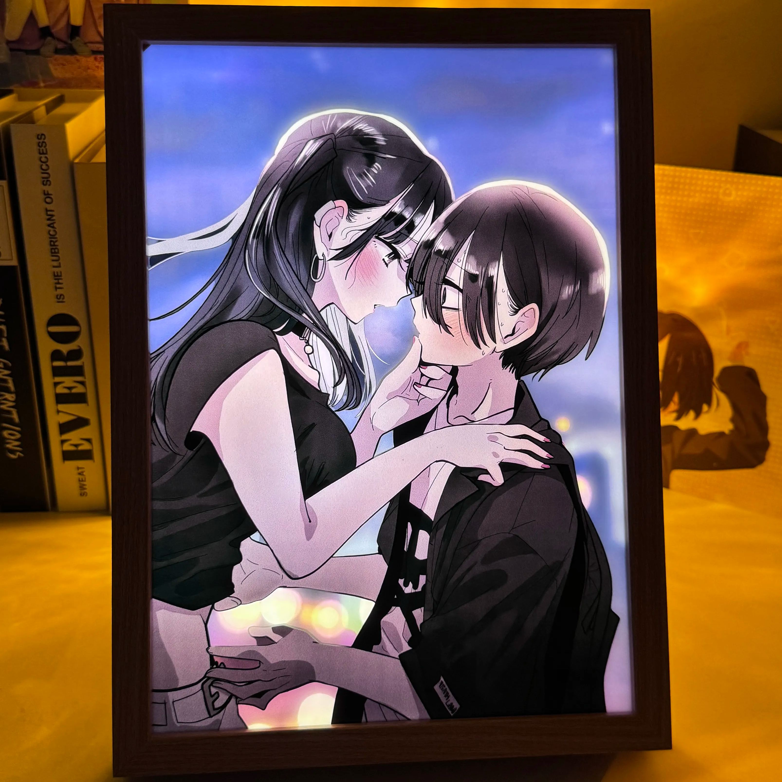 夕暮れの光と影の絵【僕の心のヤバイやつ】5種類