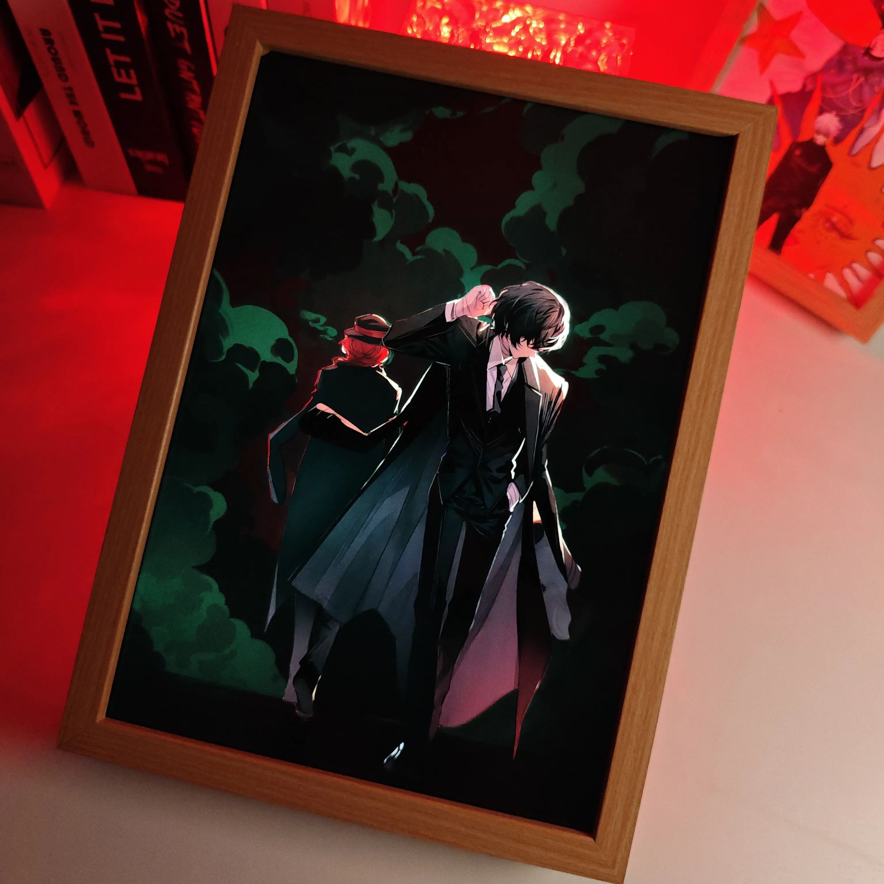 夕暮れの光と影の絵【文豪ストレイドッグス】3種類