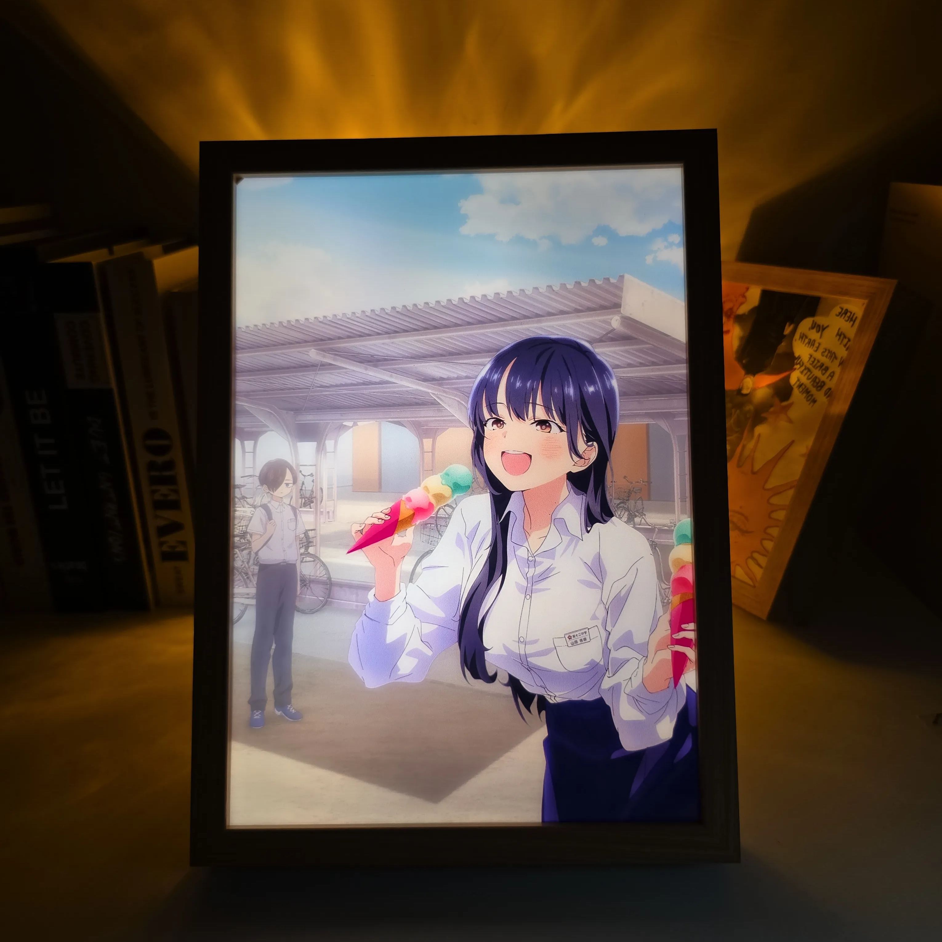 夕暮れの光と影の絵【僕の心のヤバイやつ】7種類