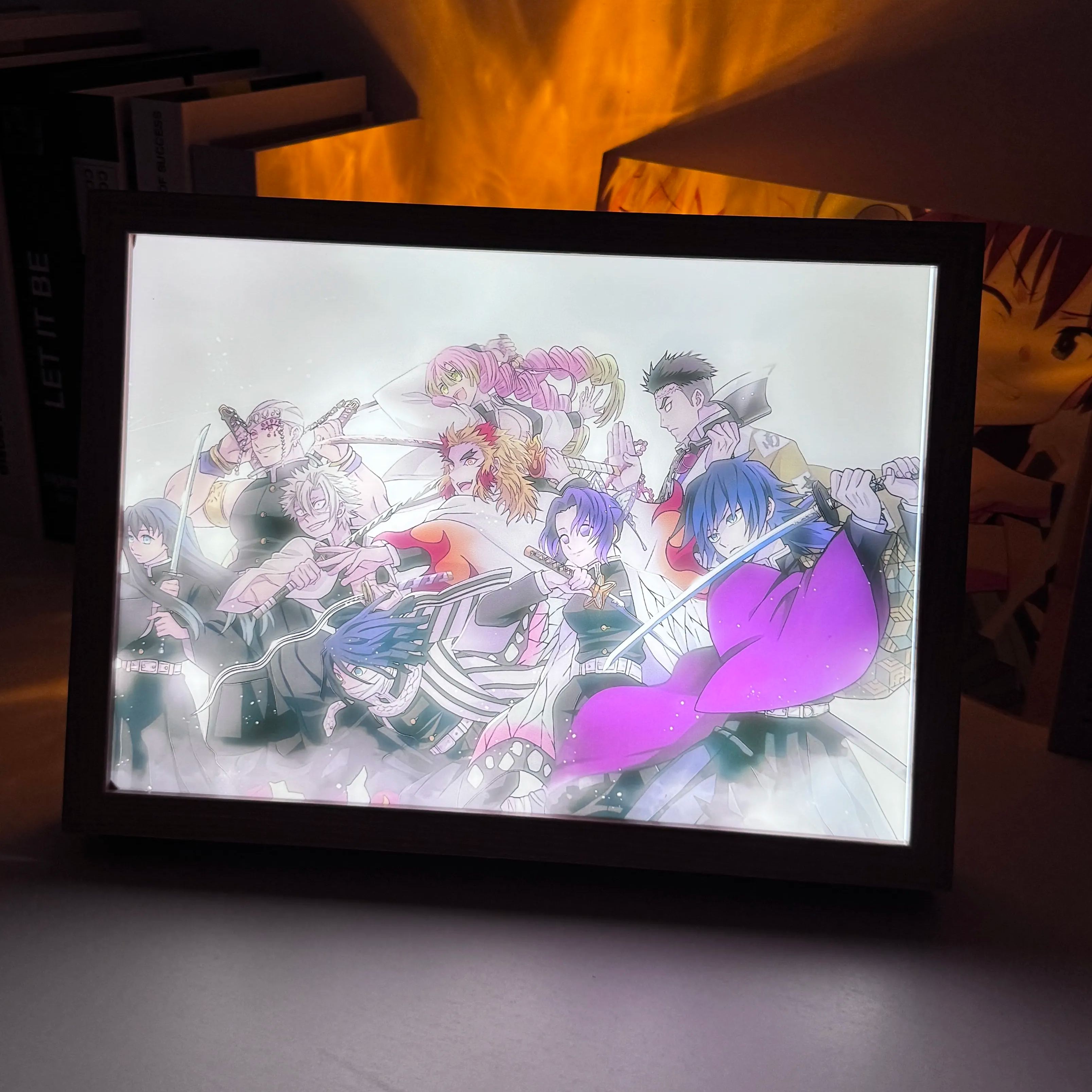 （１３）　【夜明けグラデーション様作品　５冊セット】鬼滅の刃　同人誌　イラスト 夕暮れの光と影の絵【鬼滅の刃/Demon slayer】5種類