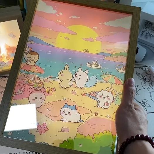 夕暮れの光と影の絵【ちいかわ/chiikawa】14種類
