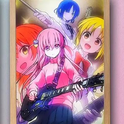 夕暮れの光と影の絵【ぼっち・ざ・ろっく！】4種類