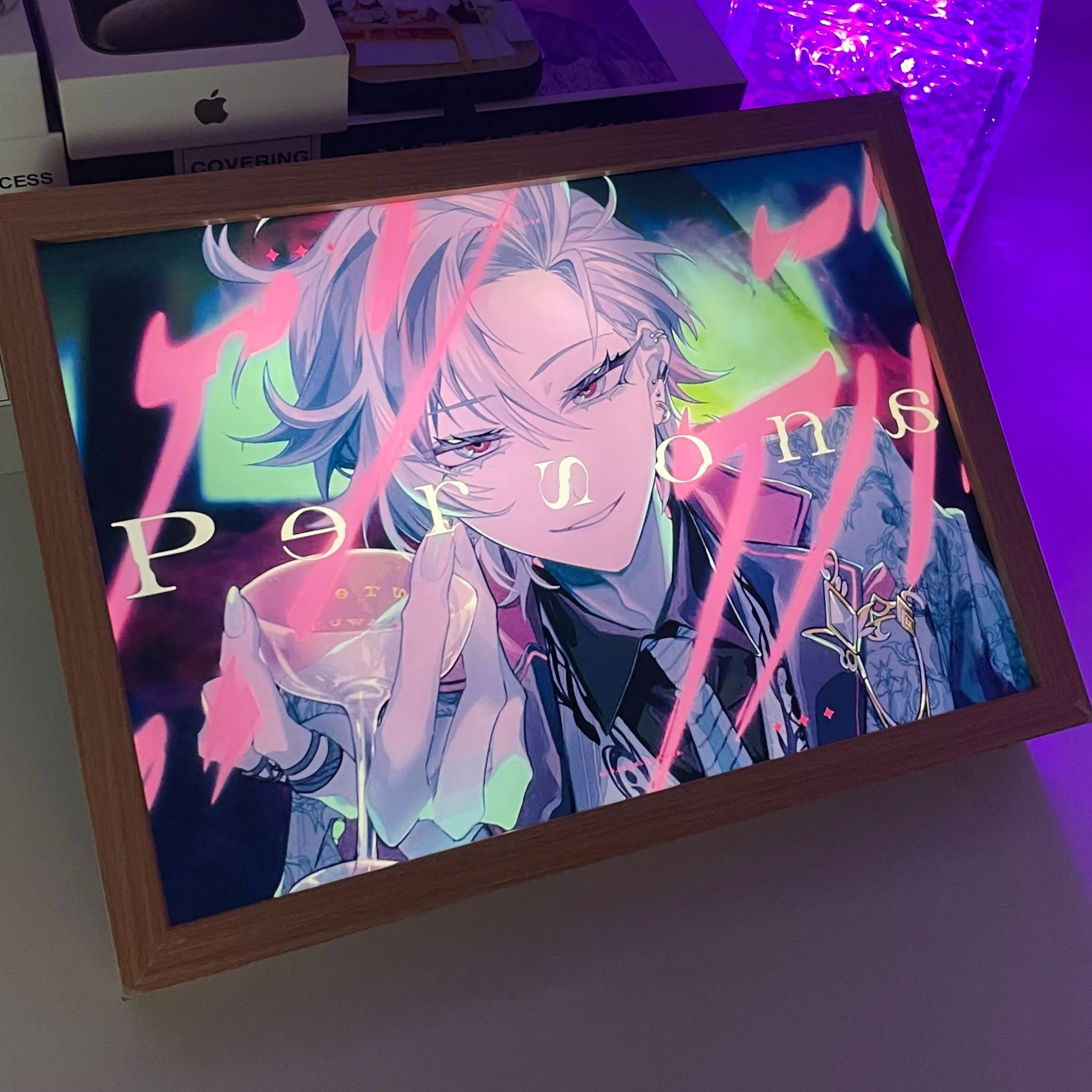 夕暮れの光と影の絵【不破湊/Persona】