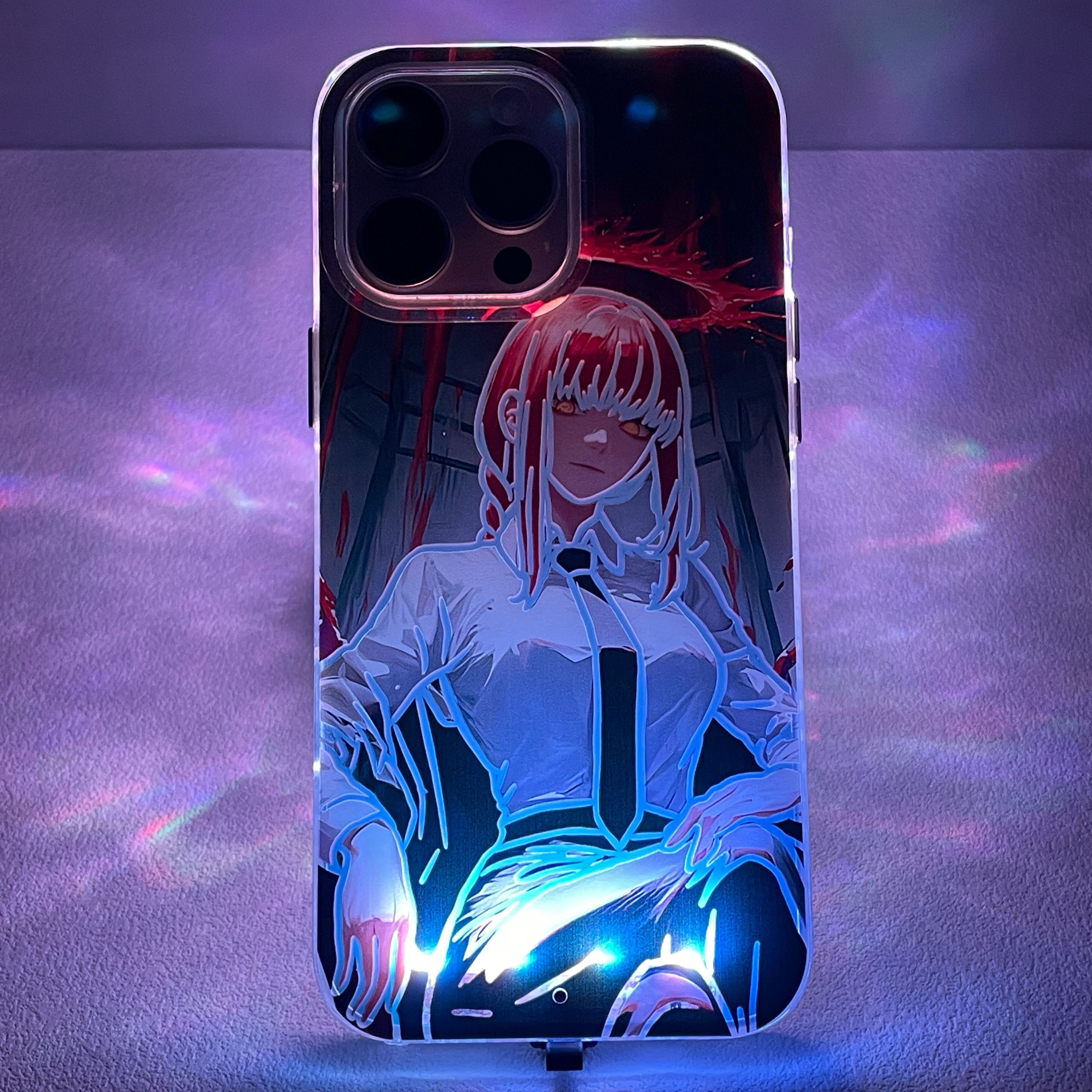 ボトム発光デザイン スマホケース【光が死んだ夏/TheSummerHikaruDied】