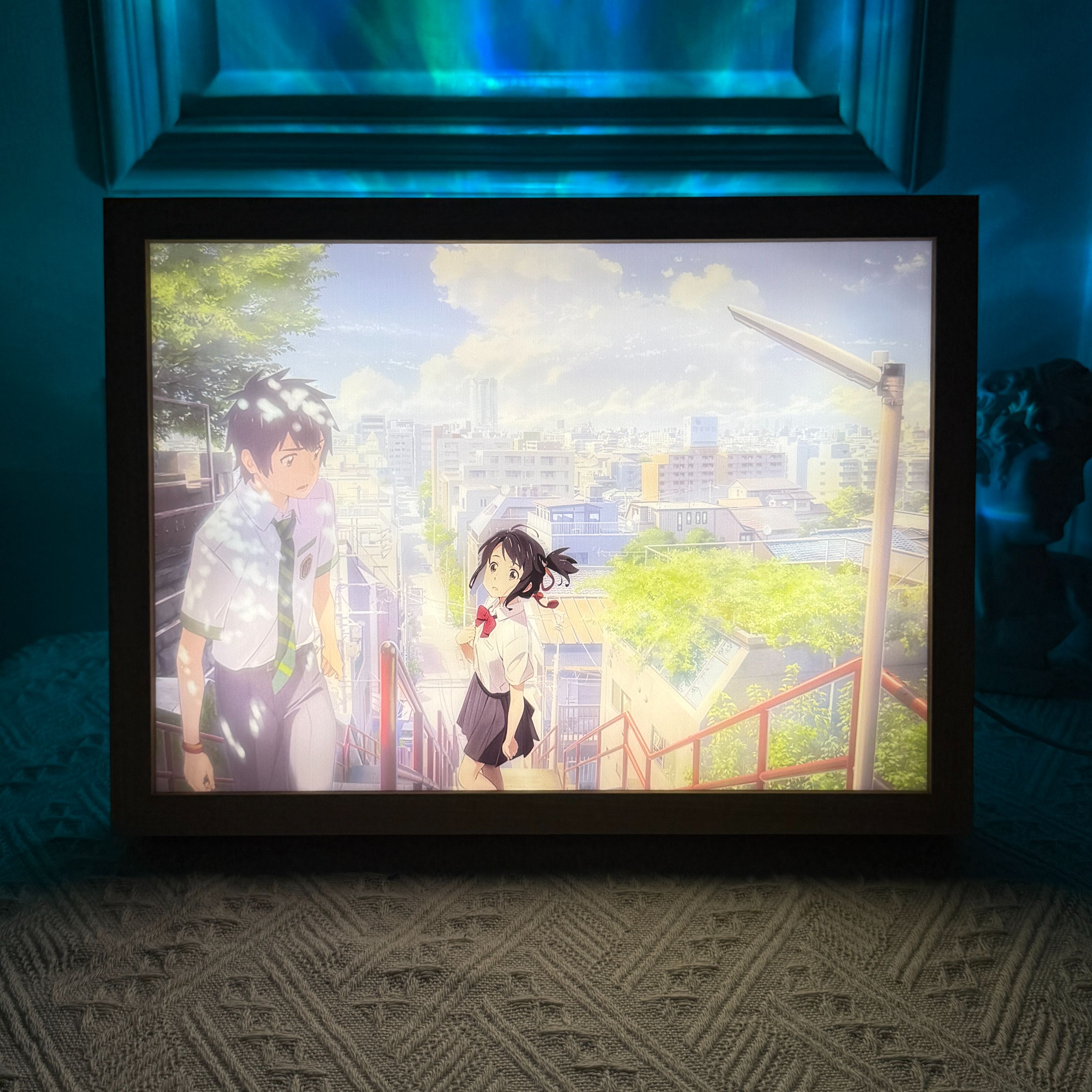 夕暮れの光と影の絵【君の名は】6種類