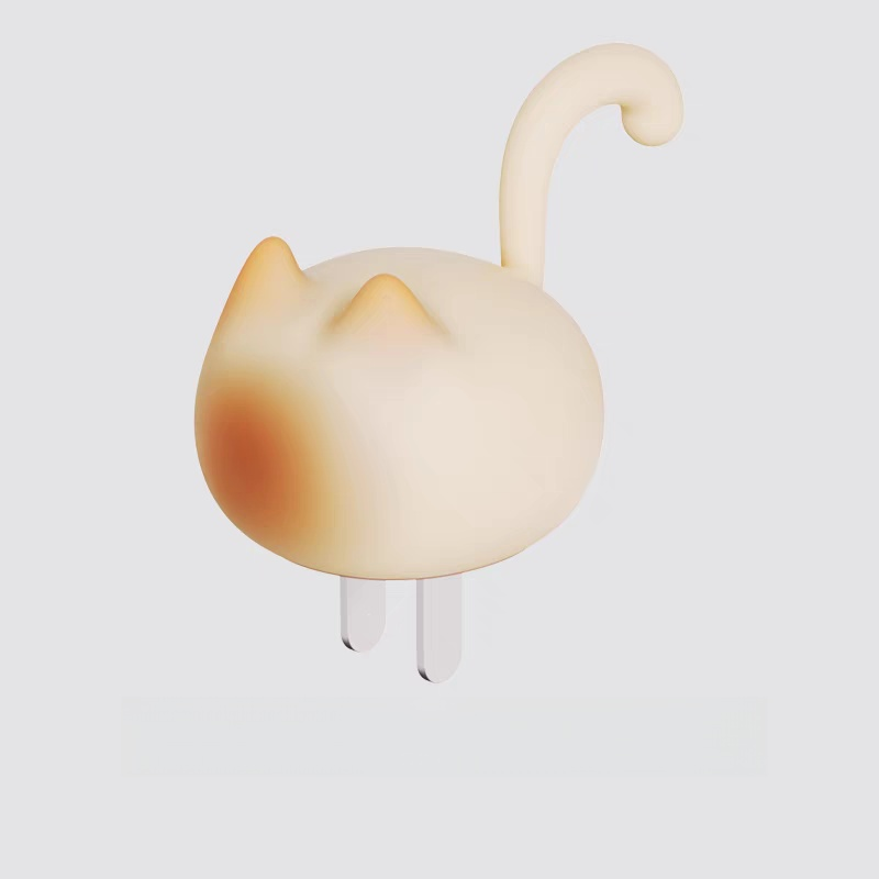 20Wかわいい猫猫デザインのスマホ充電アダプター Android対応・PD対応