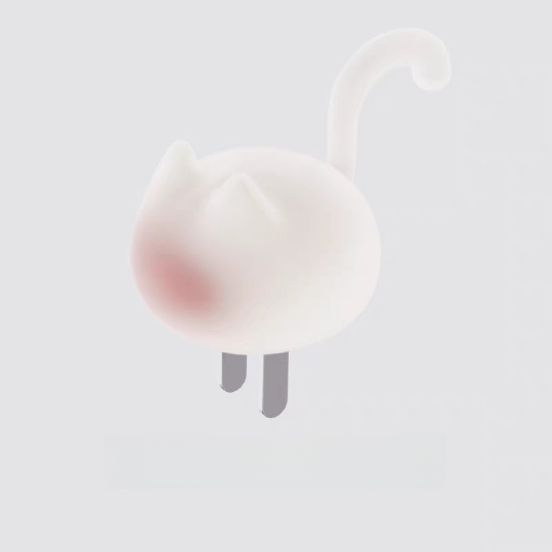 20Wかわいい猫猫デザインのスマホ充電アダプター Android対応・PD対応