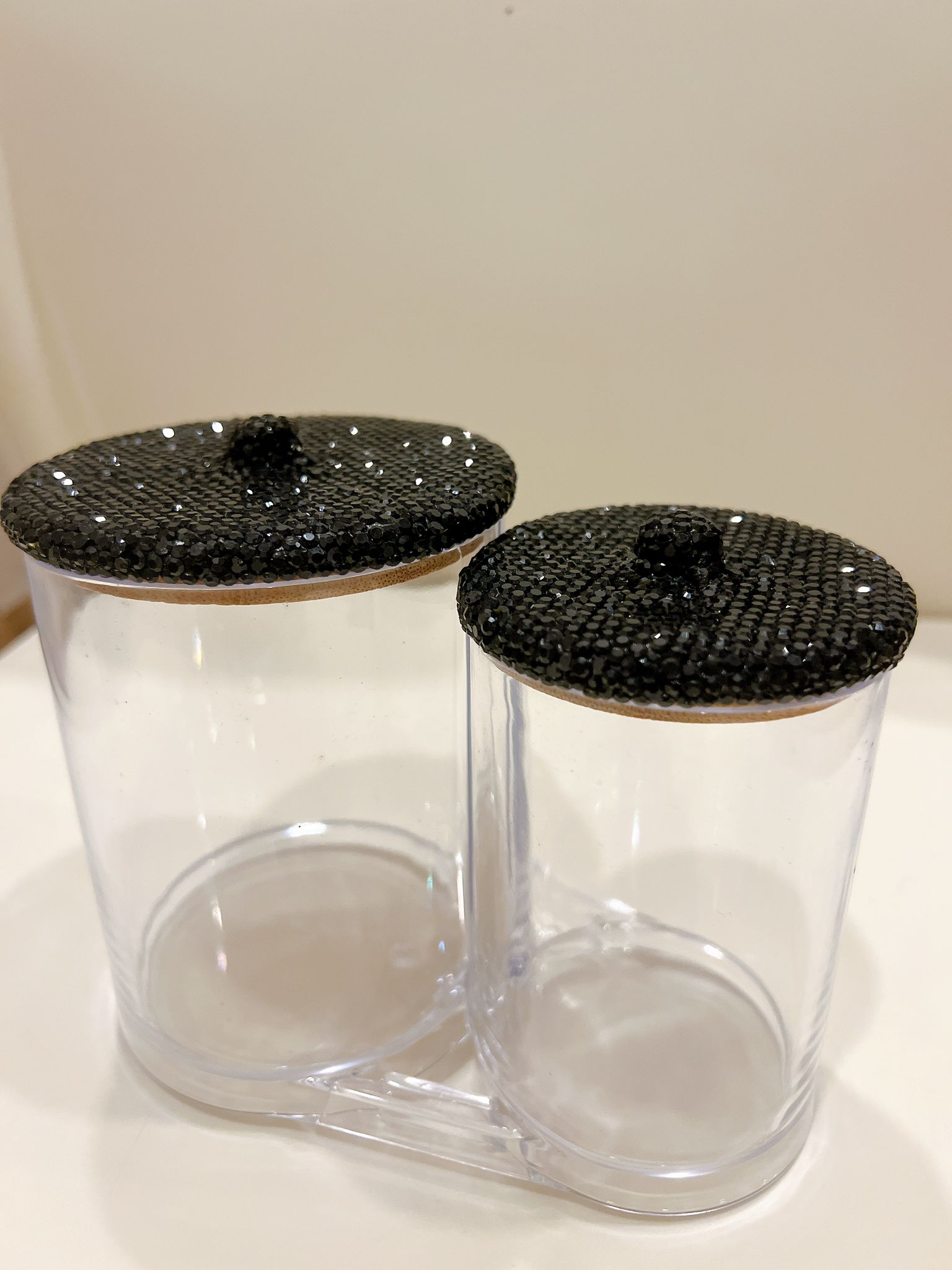 Cottonbud Holder - 2 Compartments