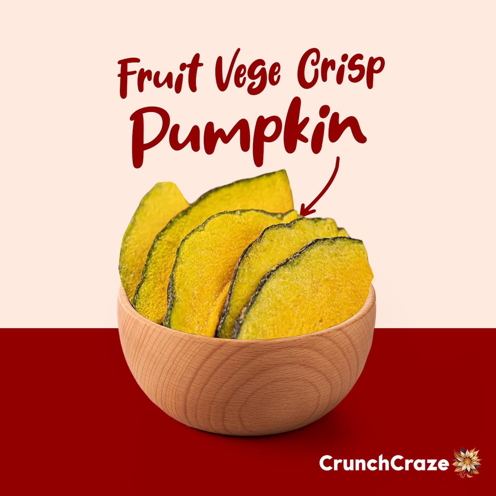 Fruit Vege Crisp-Pumpkin(100g)