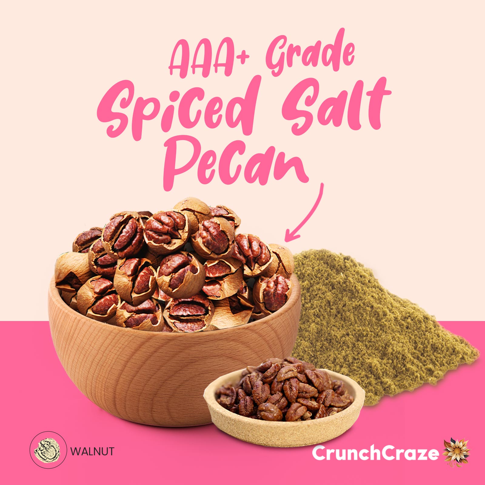 Pecan Spiced Salt(50g)
