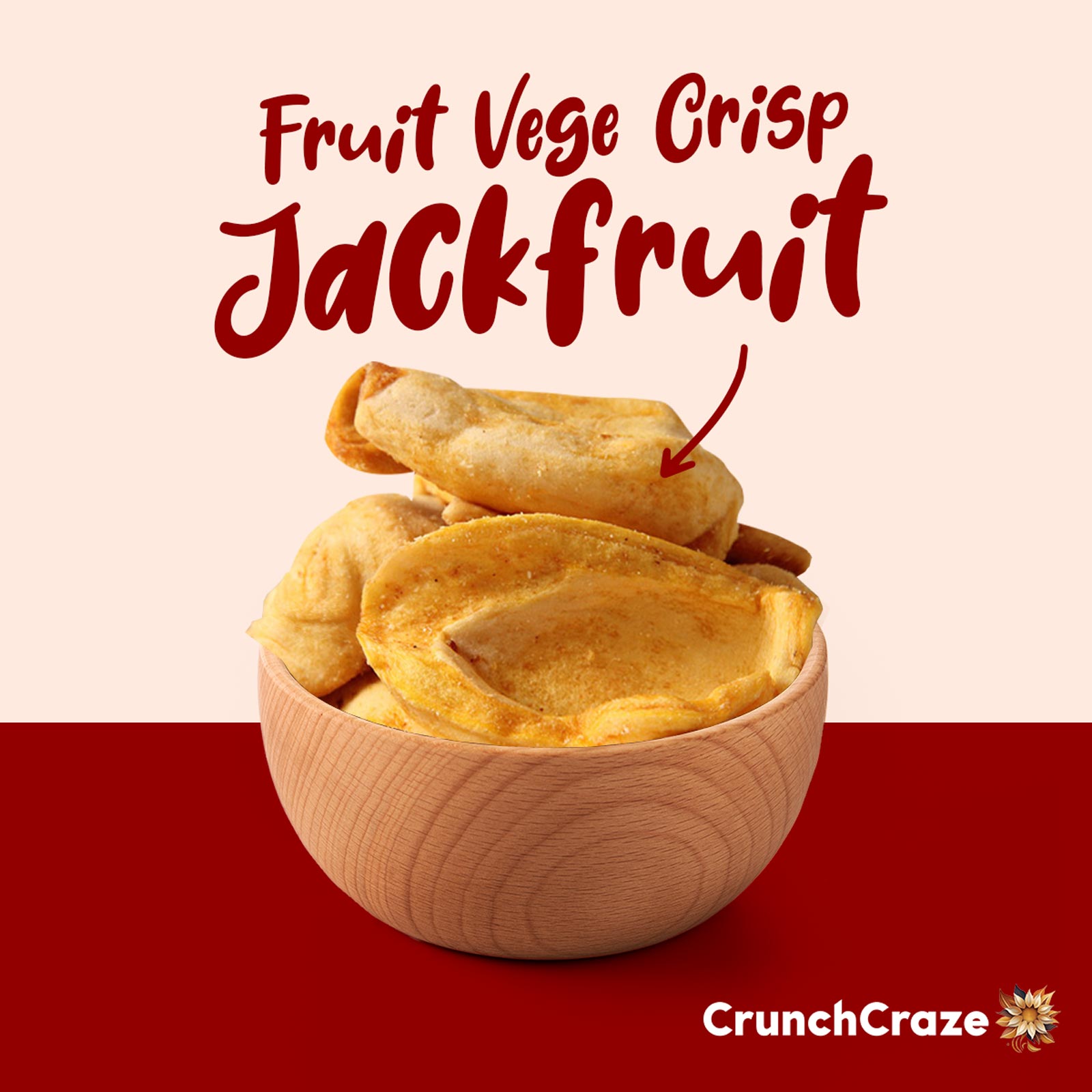 Fruit Vege Crisp-Jackfruit(100g)