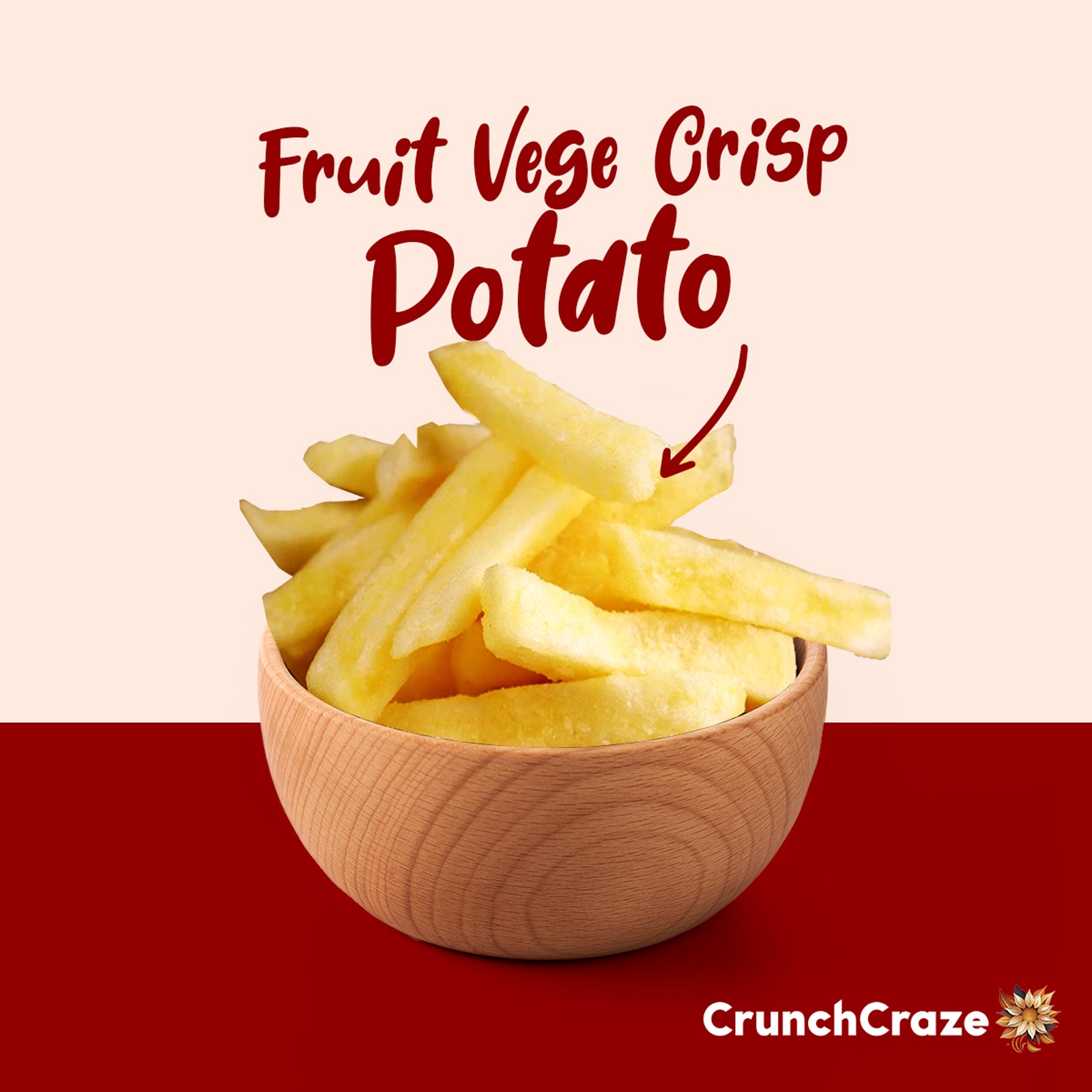 Fruit Vege Crisp-Potato(100g)
