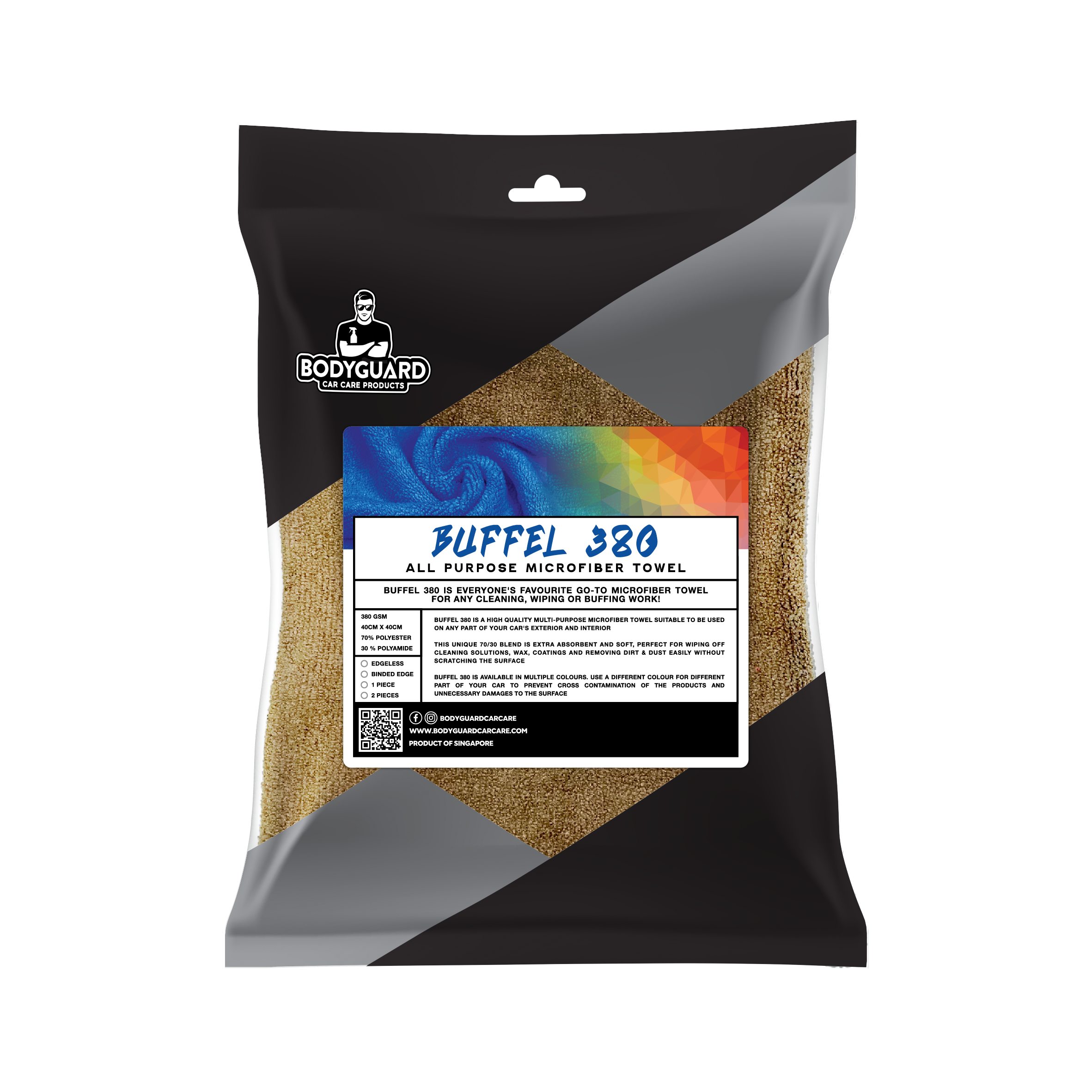 Buffel 380 Microfiber Towel