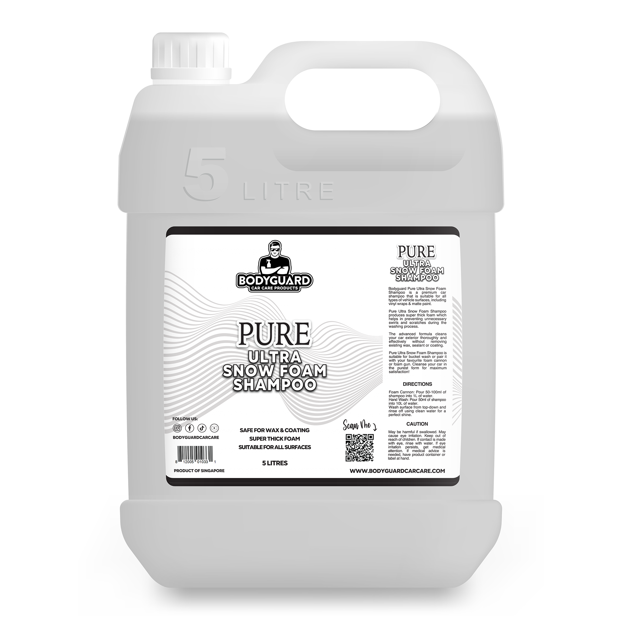 Pure Ultra Snow Foam Shampoo
