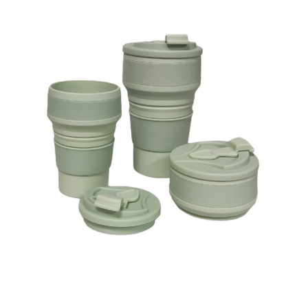 Portable Silicone Folding Travel Cup