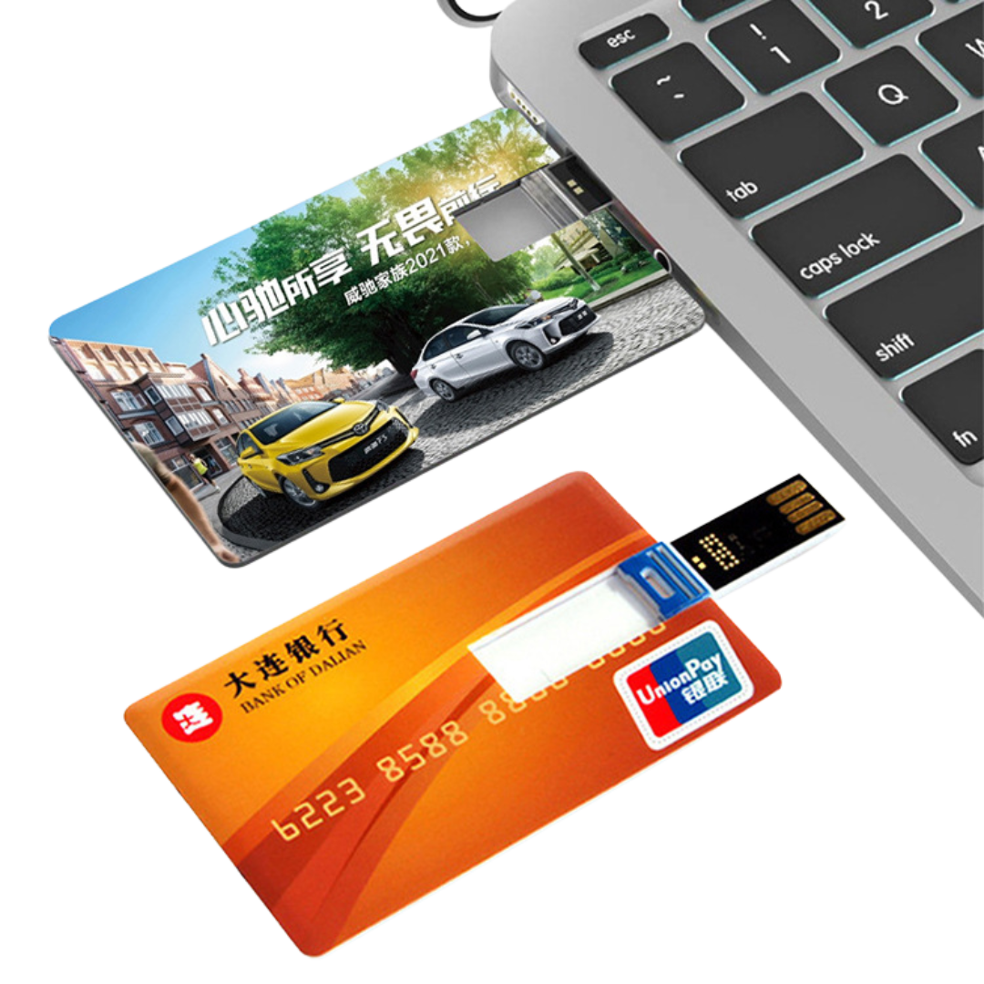 Card-shaped USB Pendrive