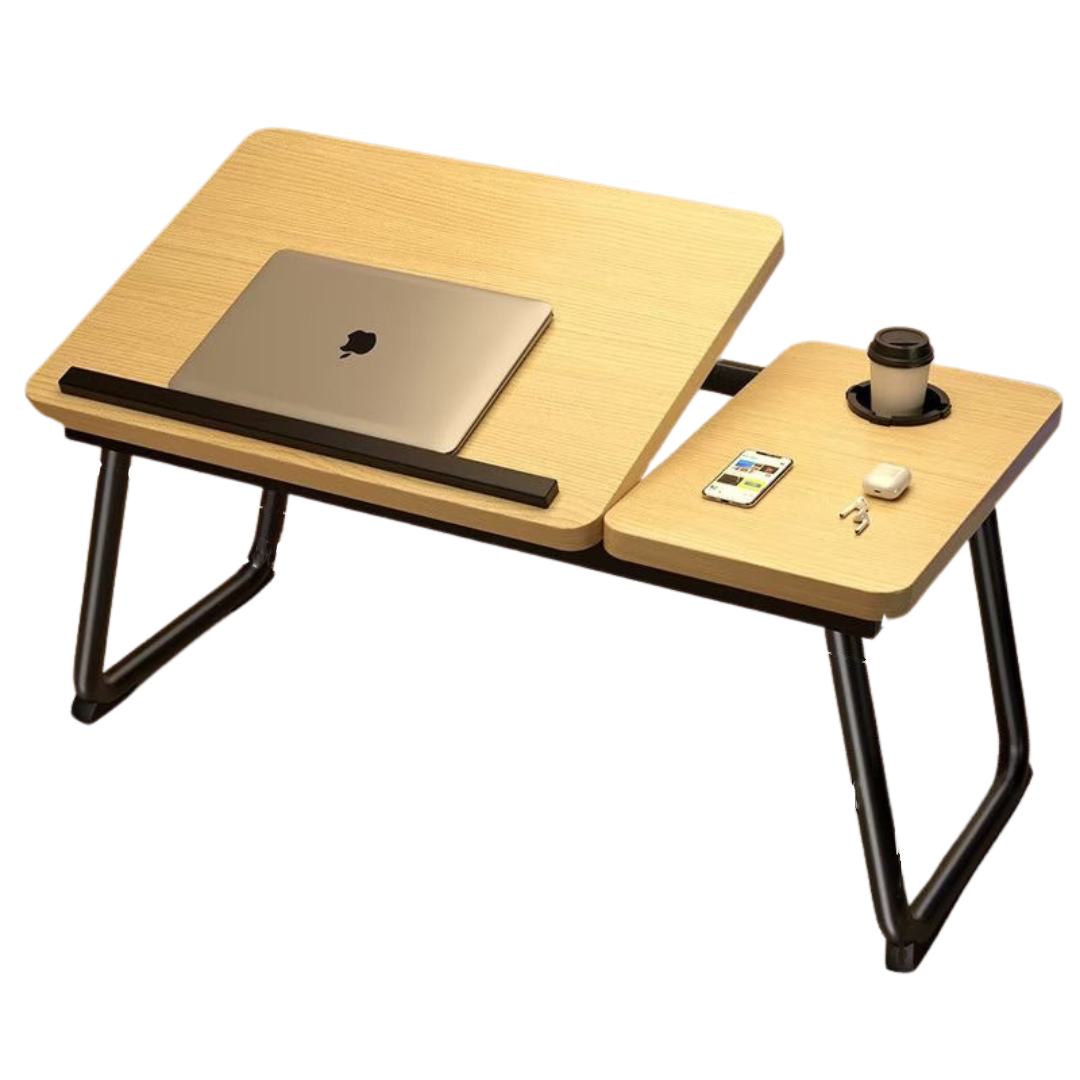 Foldable Adjustable Bed Table – Portable Laptop Desk for Bedroom, Dormitory & Home Study Use
