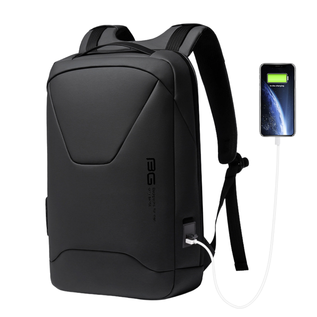 BANGE Waterproof Business Laptop Backpack with USB