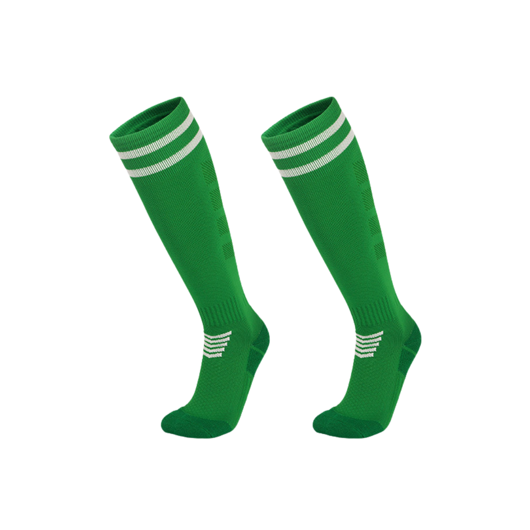 Sports Football Socks, Long Tube, Cushioned, Sweat-Absorbent, Anti-Slip, Durable