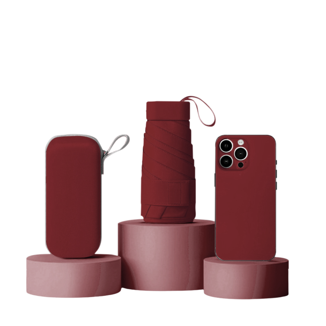 Mini 5-Fold UV Sunshade Umbrella