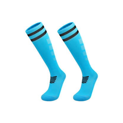 Sports Football Socks, Long Tube, Cushioned, Sweat-Absorbent, Anti-Slip, Durable