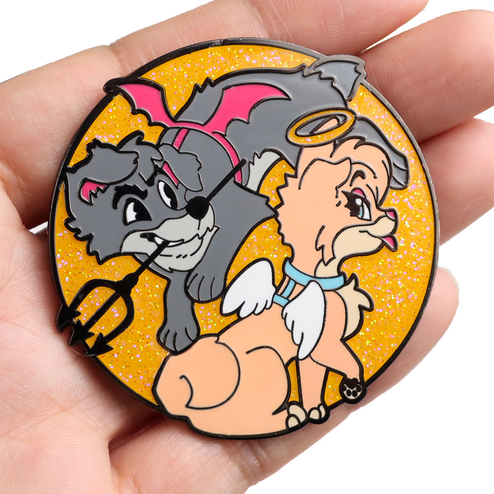 100% Handmade Enamel Painted Lapel Pin 