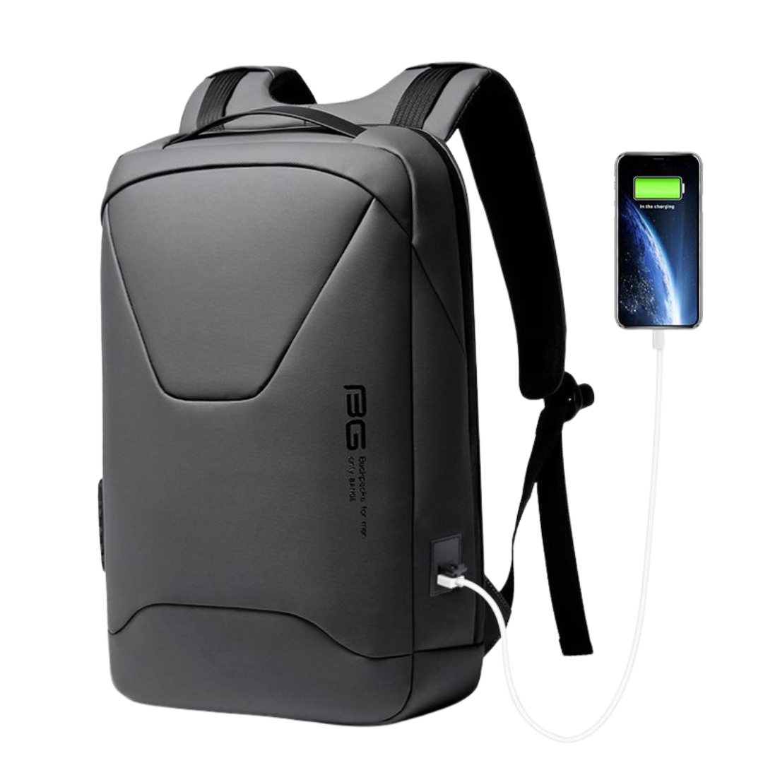 BANGE Waterproof Business Laptop Backpack with USB