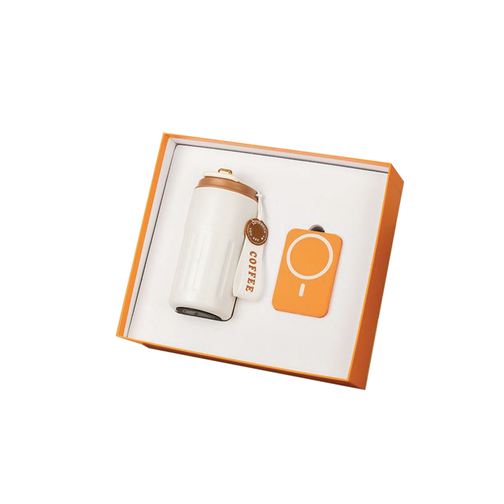 Gift Box 2 in 1 Coffee Flask + Powerbank