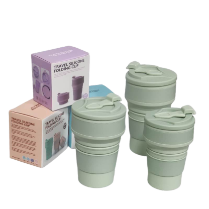 Portable Silicone Folding Travel Cup