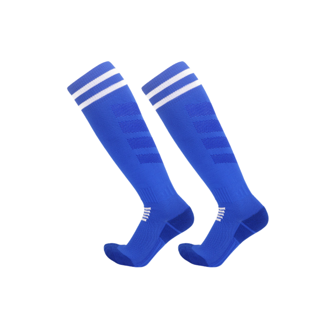 Sports Football Socks, Long Tube, Cushioned, Sweat-Absorbent, Anti-Slip, Durable